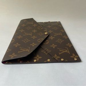 Louis Vuitton Discontinued Monogram RIVETS Envelope Wallet
